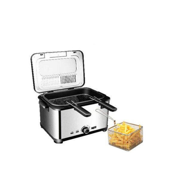 Friteuse inox 4L -  2000 W SilverCrset – Image 4